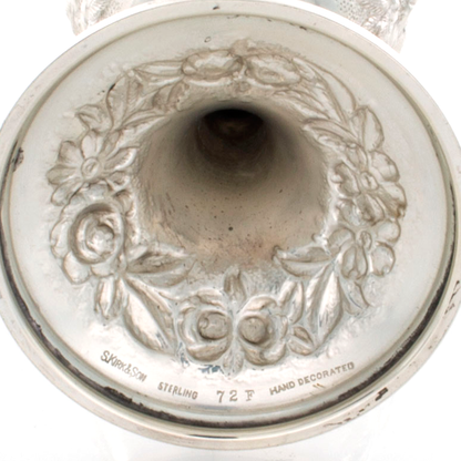 Repousse by Kirk Sterling Goblet