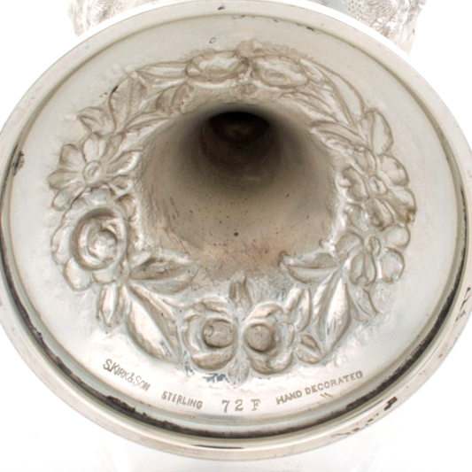 Repousse by Kirk Sterling Goblet