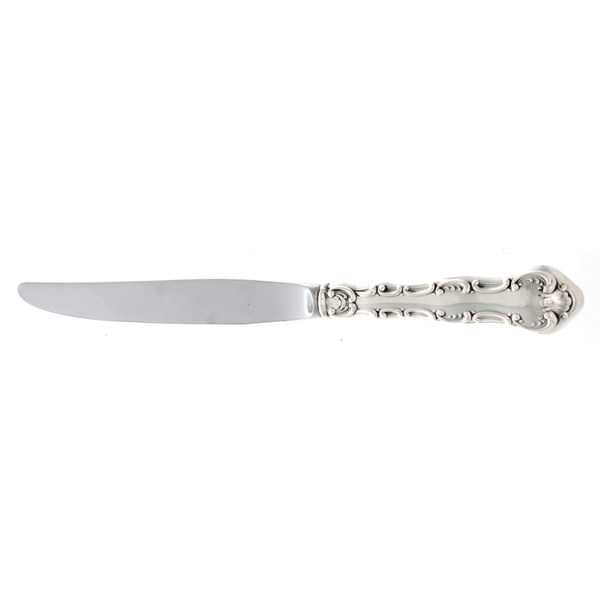 Strasbourg Sterling Silver Dinner Size Knife Modern Blade